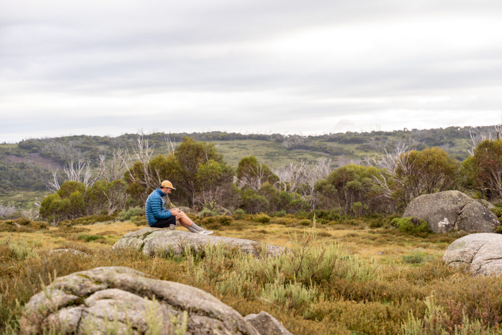 Journaling while bikepacking in the Jagungal Wilderness