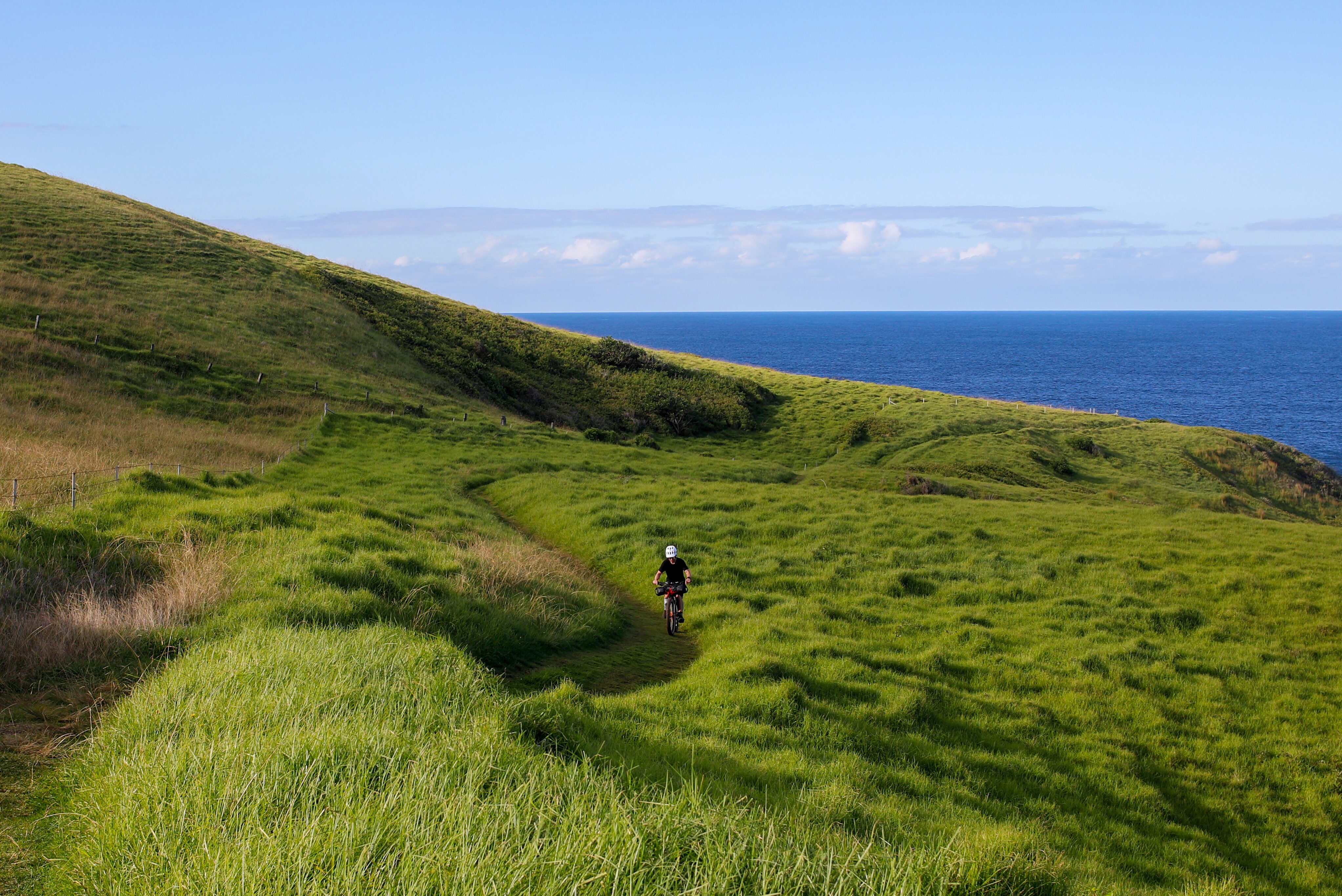 Cycling the Kiama walking trail on the coal coast