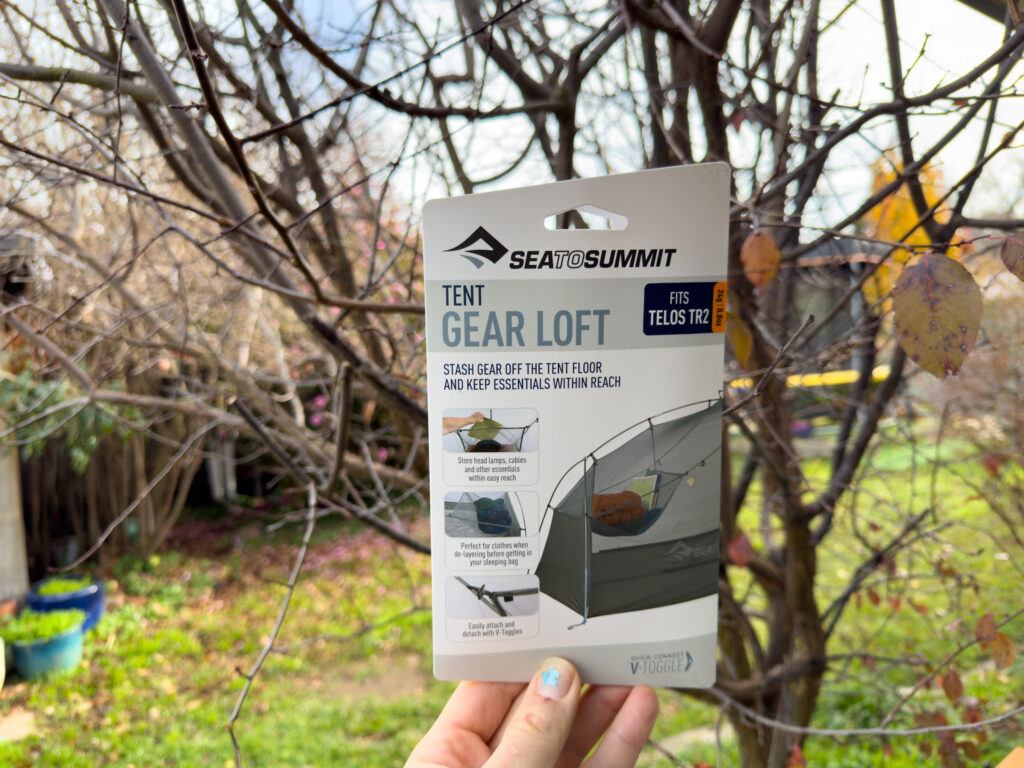 Sea to summit tent accessory gear loft